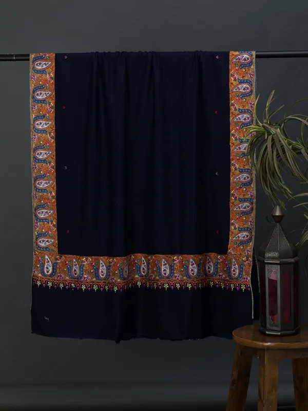 Handloom Pure Pashmina Shawl