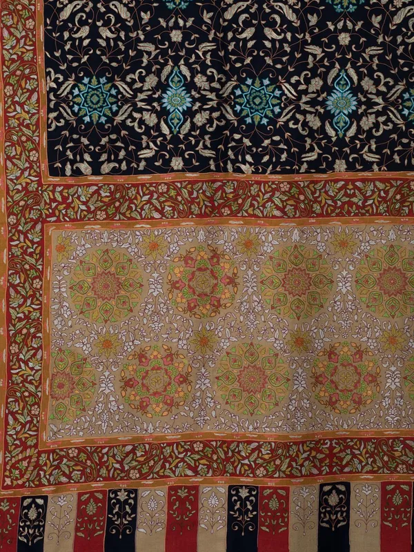 Handloom Pure Pashmina Shawl