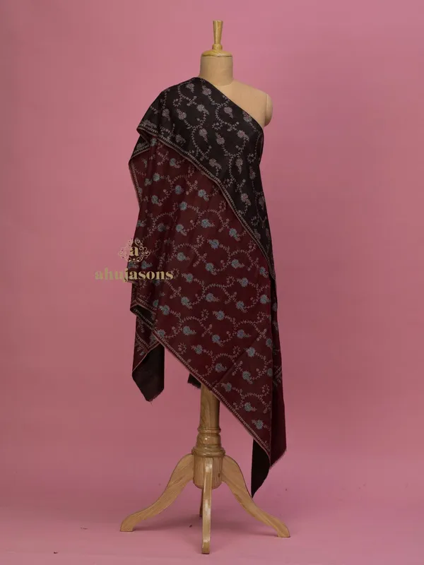 Handloom Pure Pashmina Shawl-Jaal