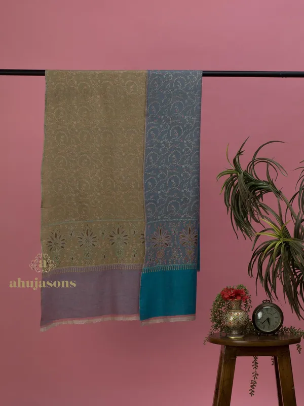 Handloom Pure Pashmina Shawl