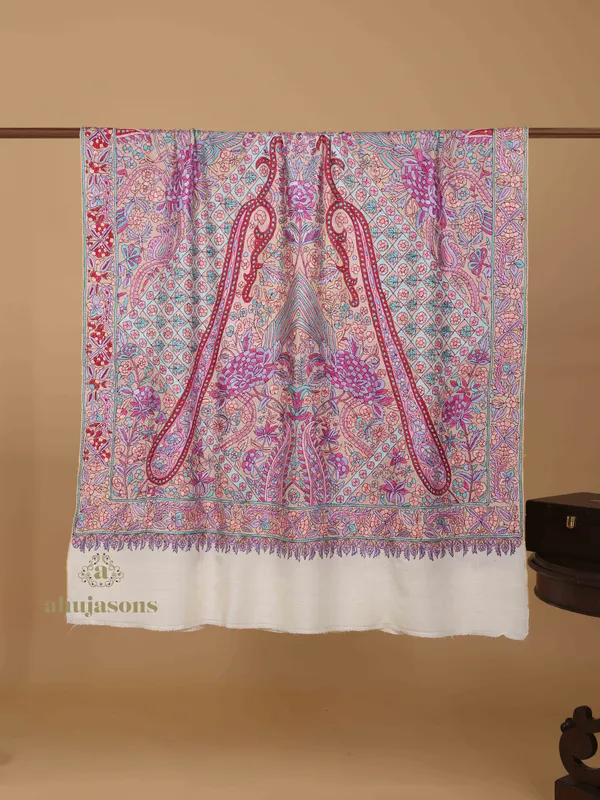 Handloom Pure Pashmina Shawl