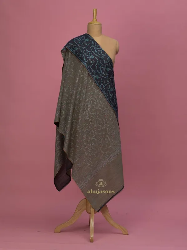 Handloom Pure Pashmina Shawl-Jaal