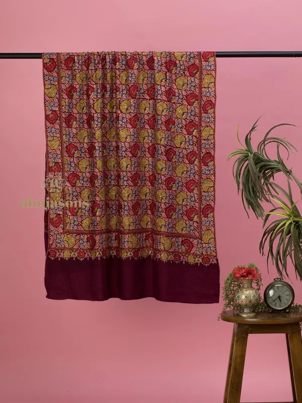 Handloom Pure Pashmina Shawl