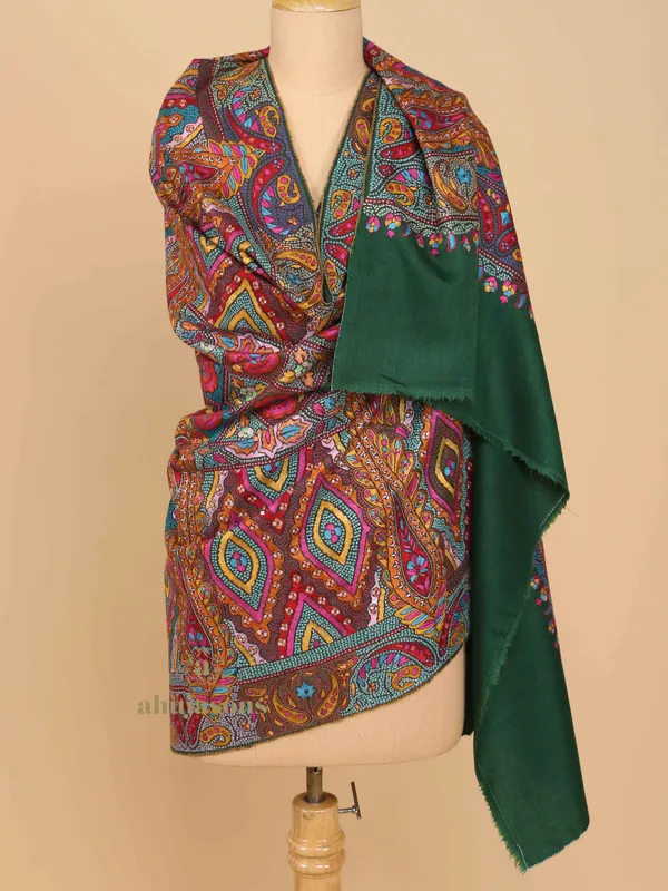 Handloom Pure Pashmina Shawl