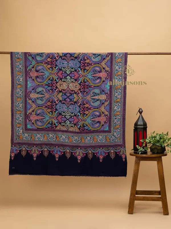 Handloom Pure Pashmina Shawl