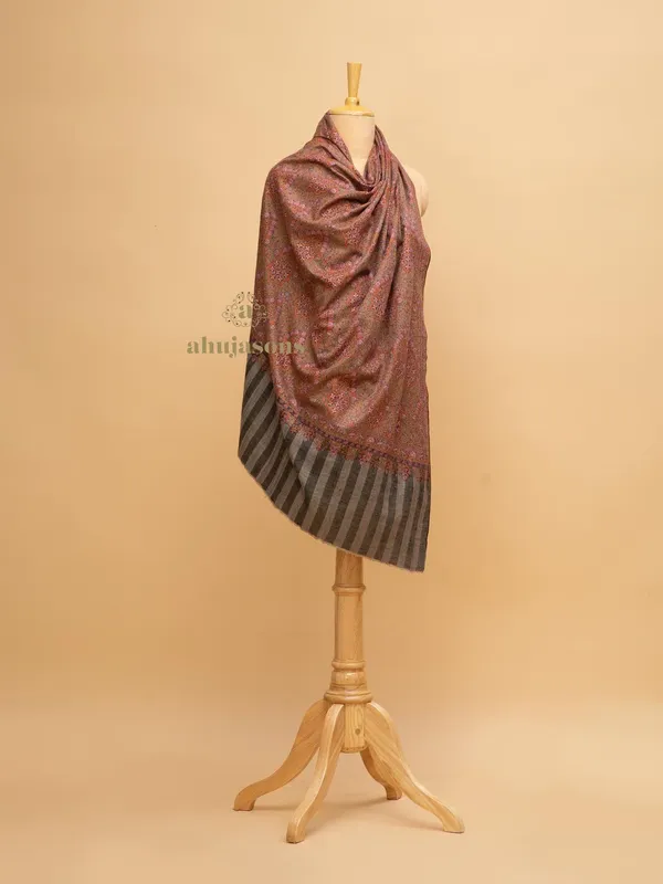 Handloom Pure Pashmina Shawl-Jama