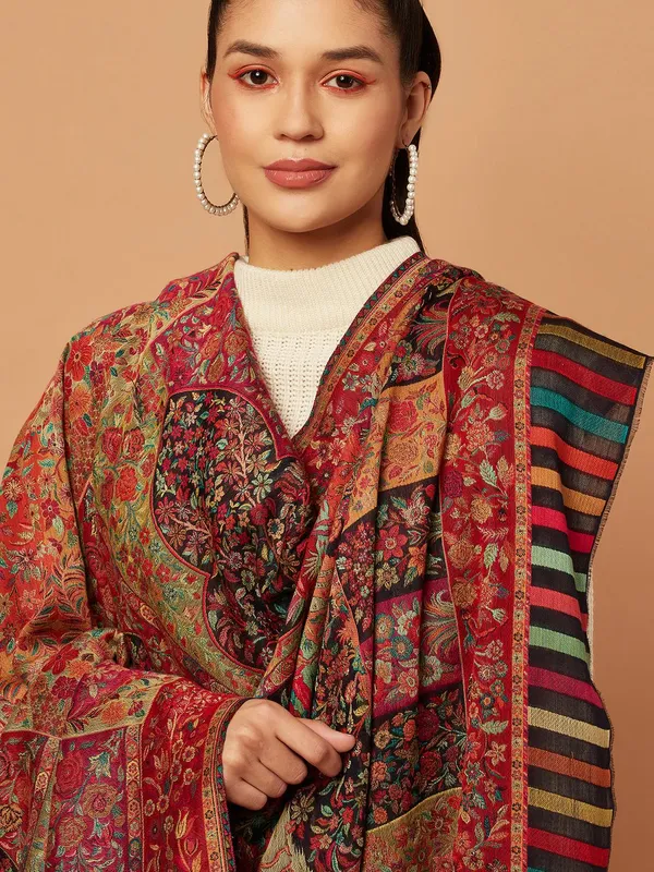 Shop Woolen Shawl - AS01287459