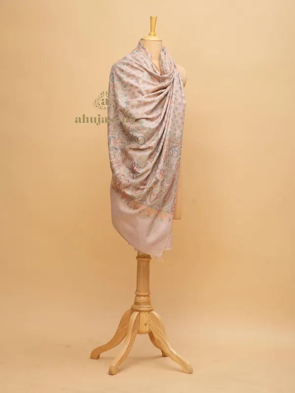 Handloom Pure Pashmina Shawl-Jama