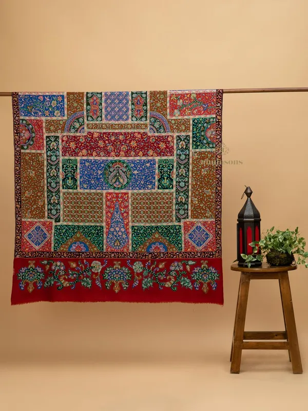 Handloom Pure Pashmina Shawl