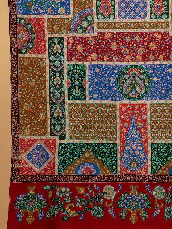 Handloom Pure Pashmina Shawl