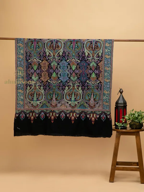 Handloom Pure Pashmina Shawl