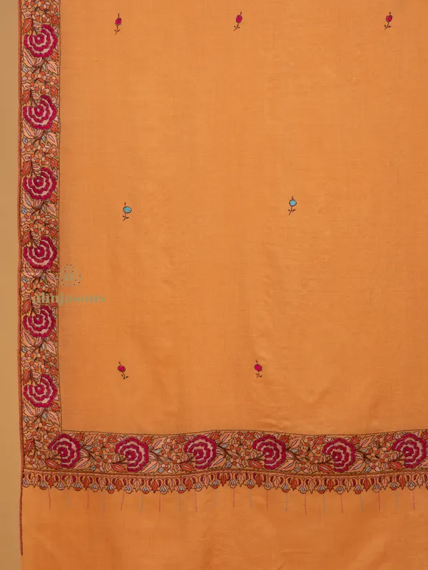 Handloom Pure Pashmina Shawl-Paper Mache