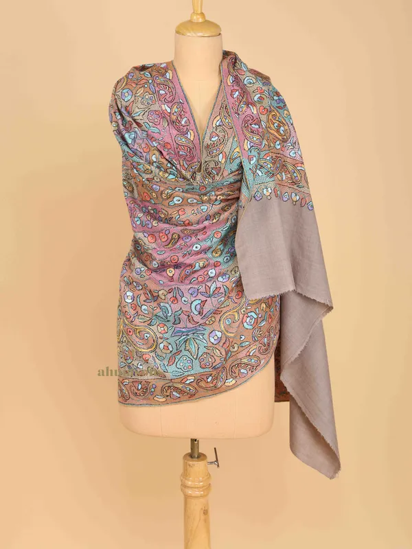 Handloom Pure Pashmina Shawl