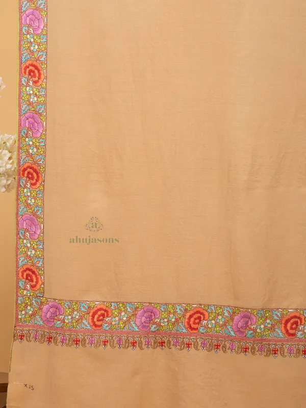 Handloom Pure Pashmina Shawl-Paper Mache