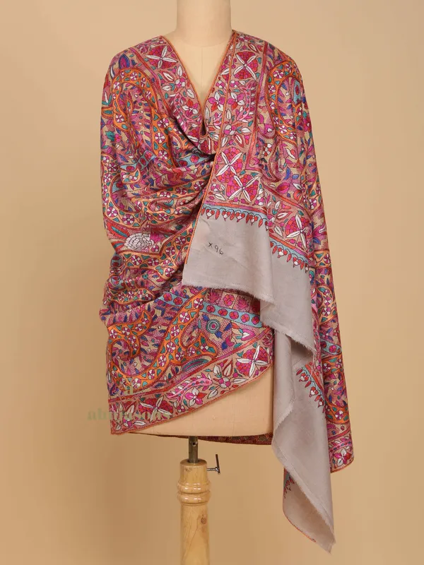 Handloom Pure Pashmina Shawl