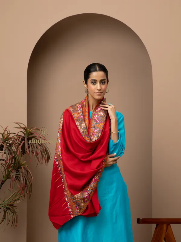 Handloom Pure Pashmina Shawl