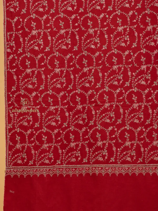 Handloom Pure Pashmina Shawl-Jaal