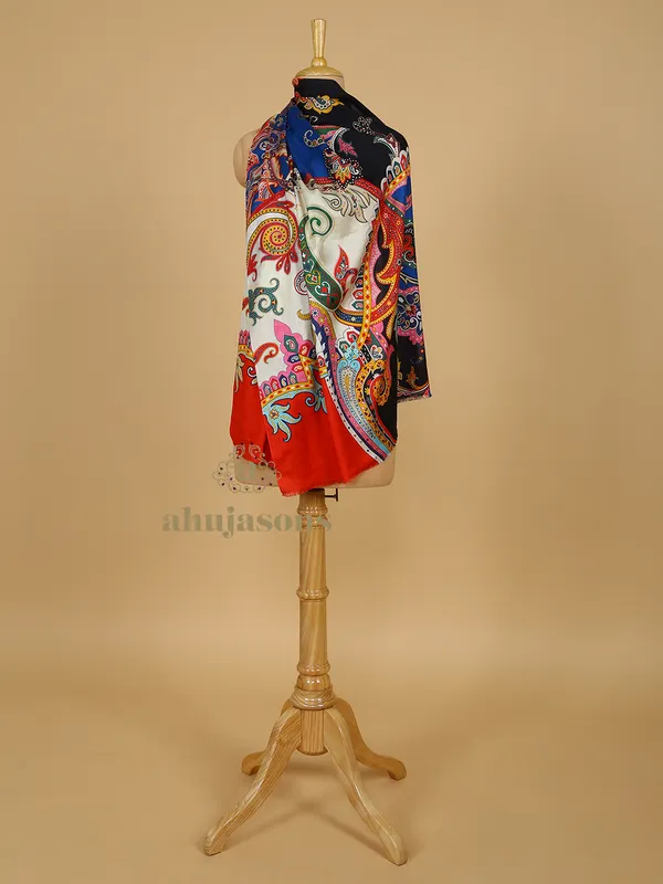 Printed Silk Stole