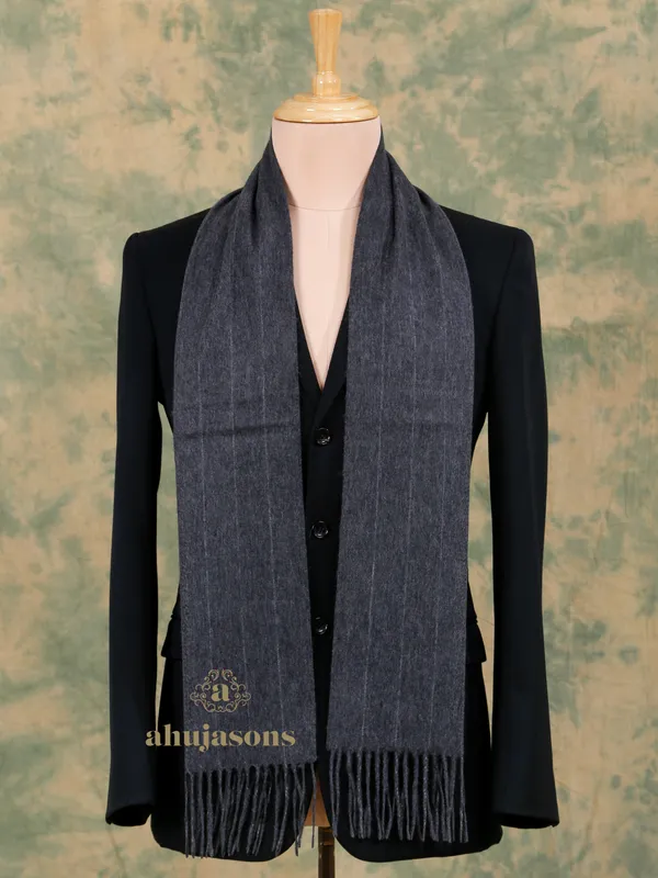 Black Cashmere Muffler: A Winter Wardrobe Must-Have