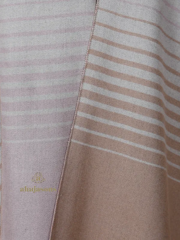 Soft Light Shade Woolen Drape