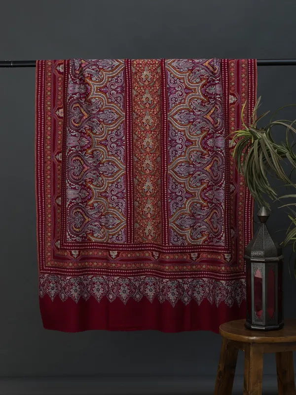 Handloom Pure Pashmina Shawl