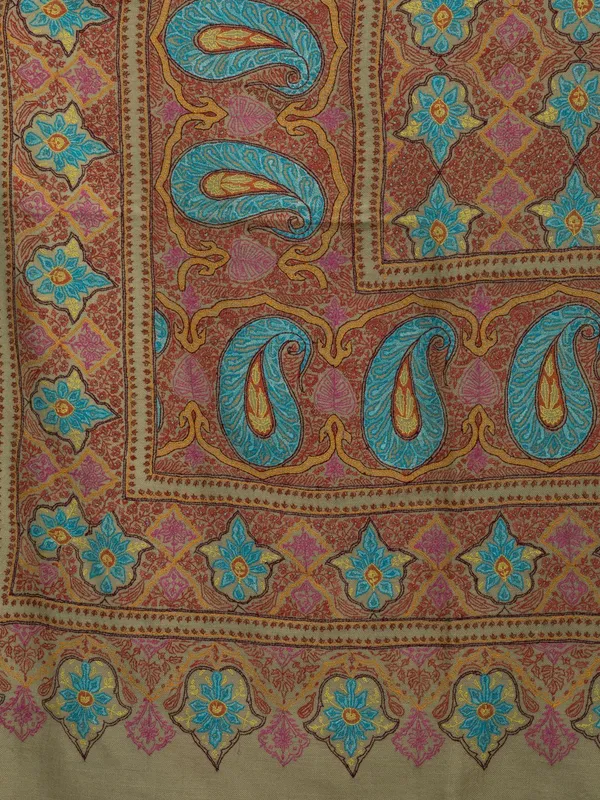 Handloom Pure Pashmina Shawl