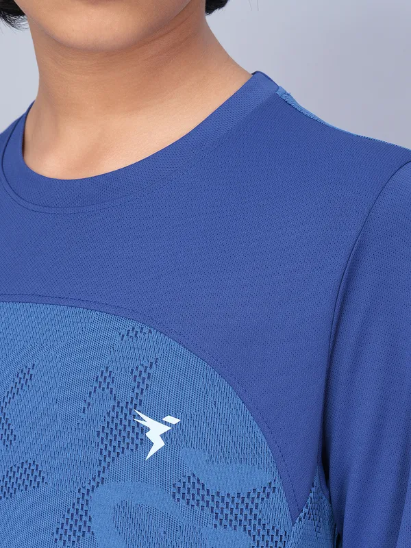 Technosport Boys Active Denim Running T-Shirt