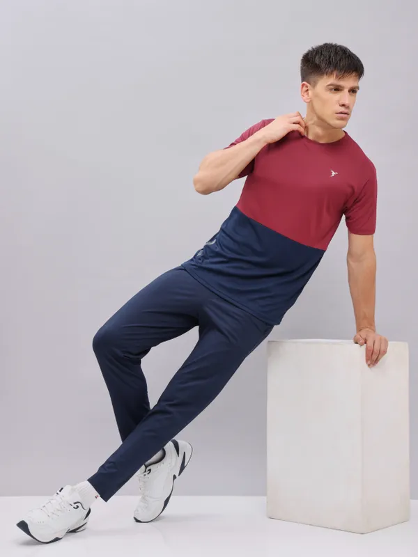 Technosport Men's Active Crew Neck Running T-Shirt
