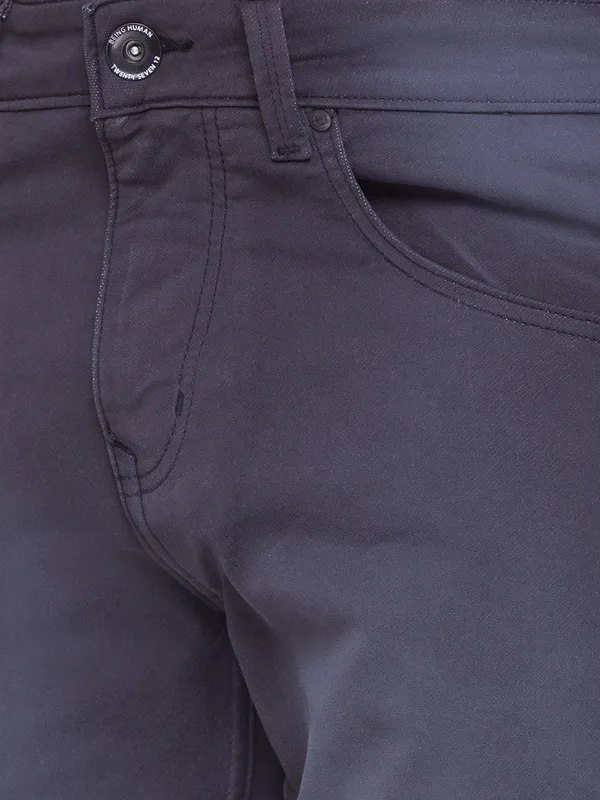 Being Human Men Slim Fit Denim-Charcoal