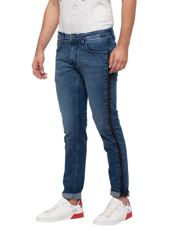 Being Human Men Skinny Fit Denim-Light Tone