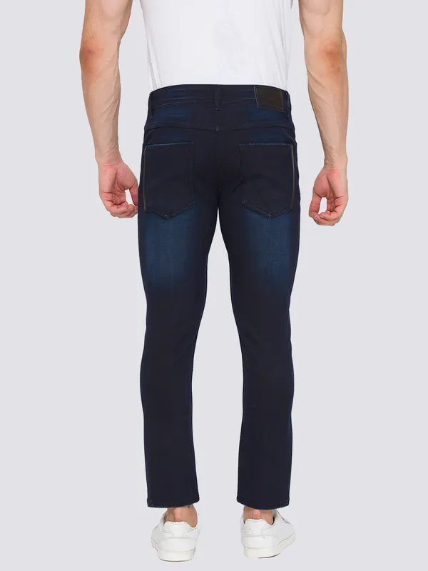 Being Human Men Skinny Cropped Fit Denim-Dark Tone