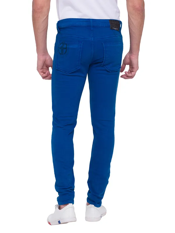 Being Human Men Cropped Fit Denim-Marine Blue