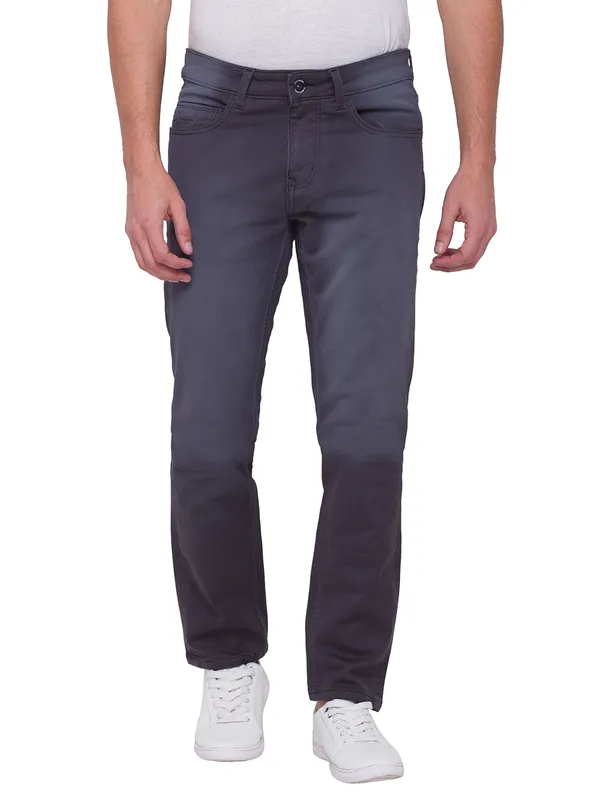 Being Human Men Slim Fit Denim-Charcoal