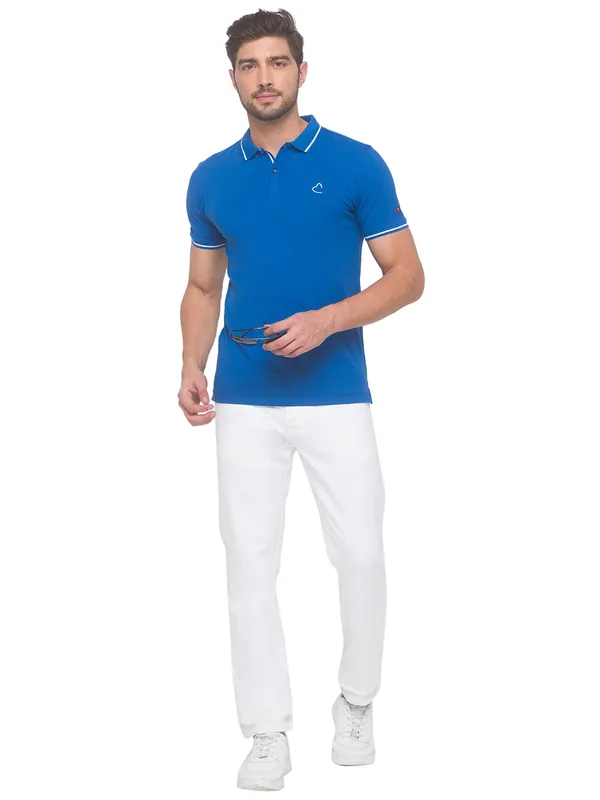 Being Human Men Slim Fit Denim-White