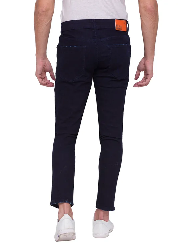 Being Human Men Skinny Cropped Fit Denim-Dark Tone