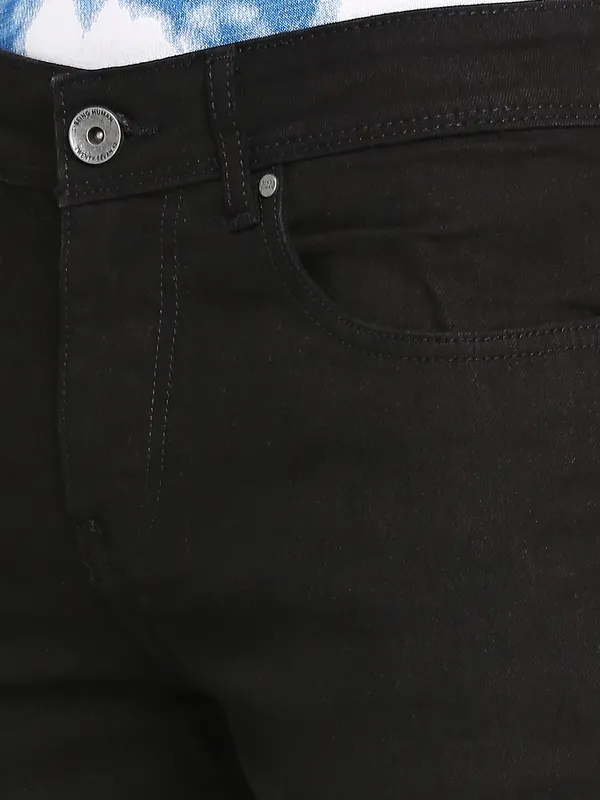 Being Human Clothing Men Slim Fit Denim-Dark Tone