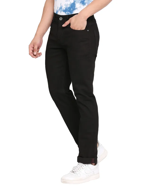 Being Human Clothing Men Slim Fit Denim-Dark Tone