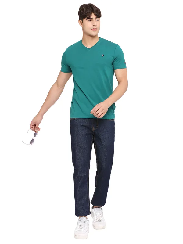 Being Human Men Slim Fit Denim-Dark Tone