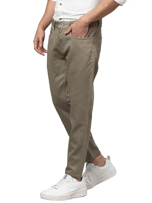 Being Human Men Cropped Fit Denim-Pista