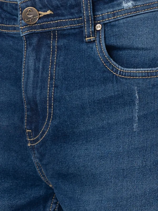 Being Human Men Skinny Fit Denim-Dark Tone