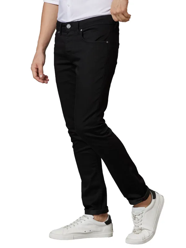 Being Human Men Skinny Fit Denim-Black Tone