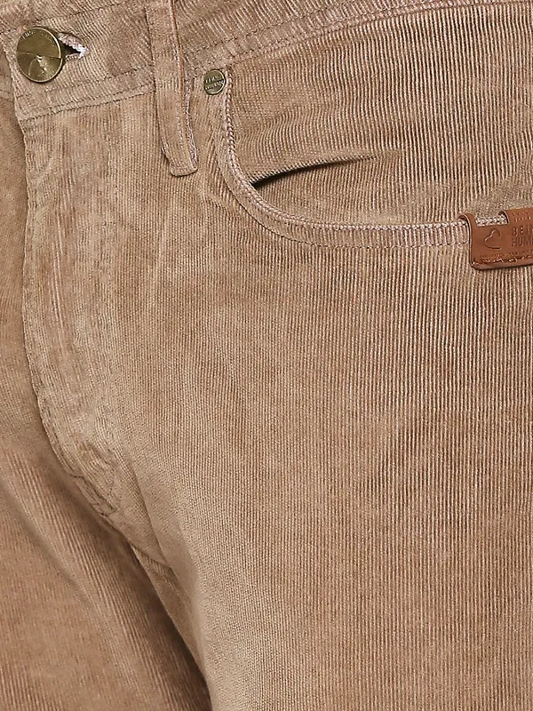 Being Human Clothing Men Slim Fit Denim-Dk Khaki