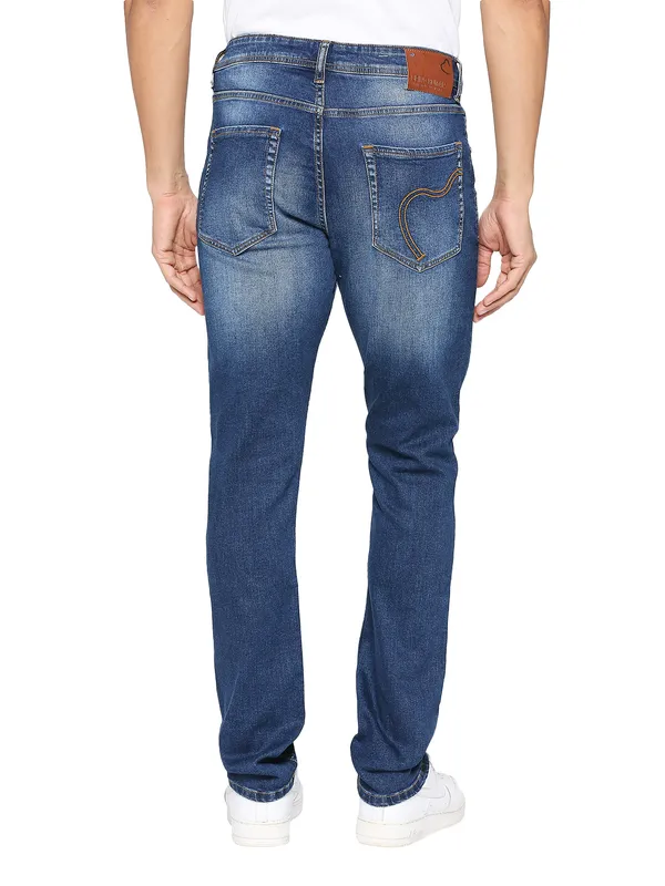 Being Human Men Slim Fit Denim-Mid Tone
