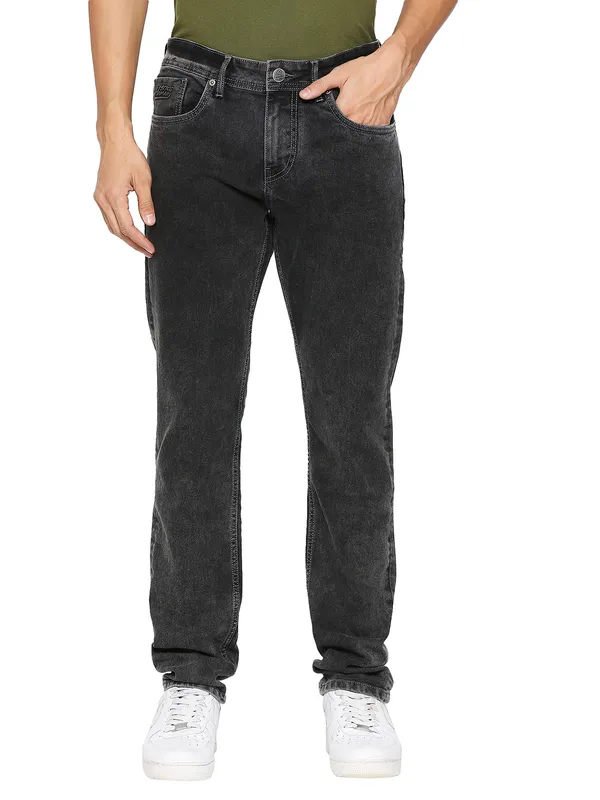 Being Human Men Slim Fit Denim-Black Tone