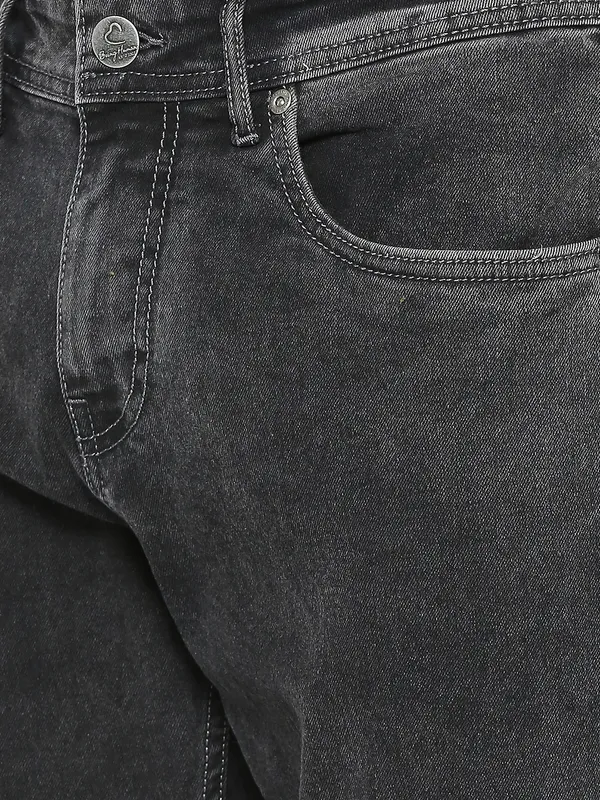 Being Human Men Slim Fit Denim-Black Tone