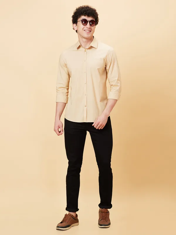 Being Human Men Skinny Fit Denim-Black Tone