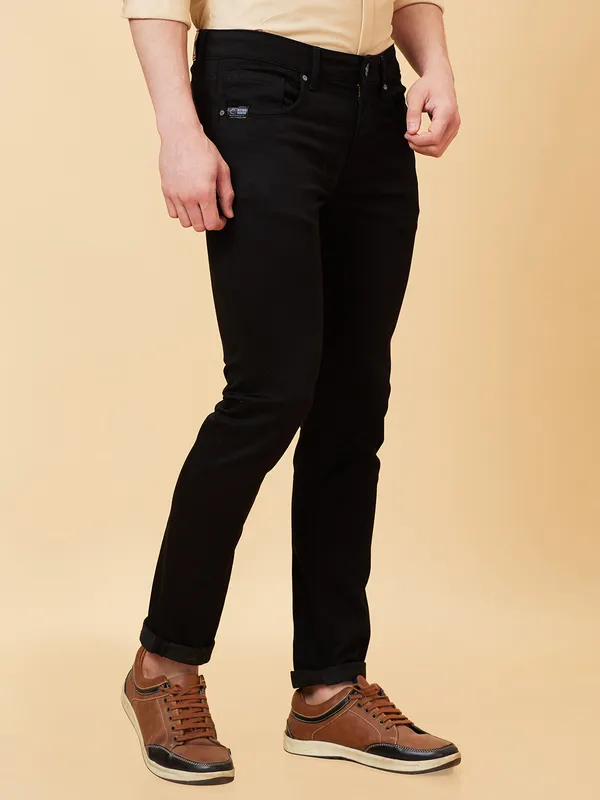 Being Human Men Skinny Fit Denim-Black Tone