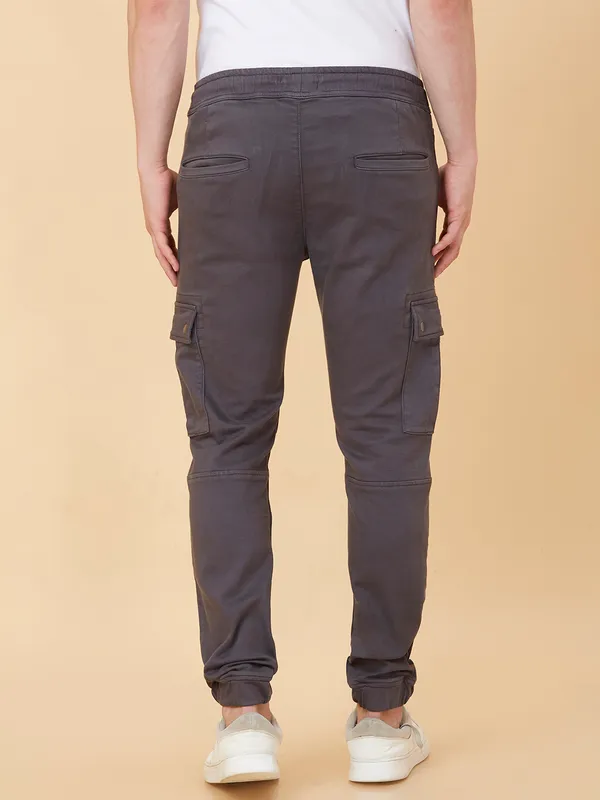 Being Human Men Jogger Fit Denim-Charcoal