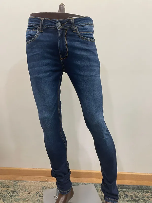 Being Human Clothing Men Jogger Fit Denim-Dark Tone