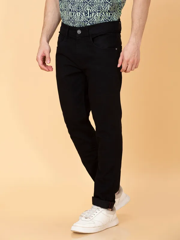 Being Human Men Skinny Fit Denim-Black Tone